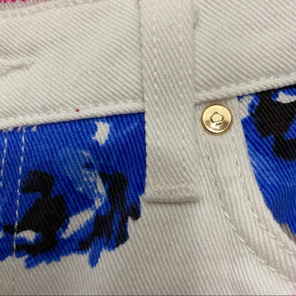 Kate Spade Broome Street Floral Jeans - Picture 4 of 16